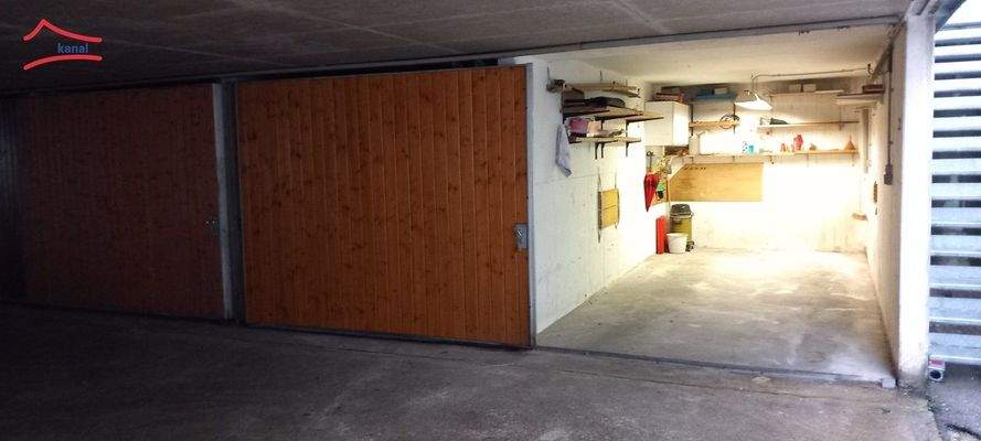 Abschließbare Garage mit Strom