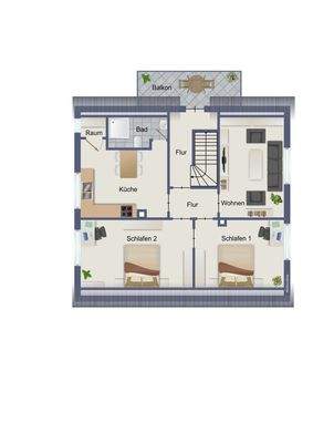 Grundriss Dachgeschoss