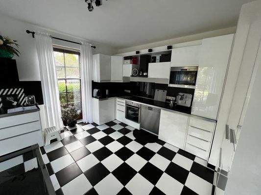 Küche im Erdgeschoss 