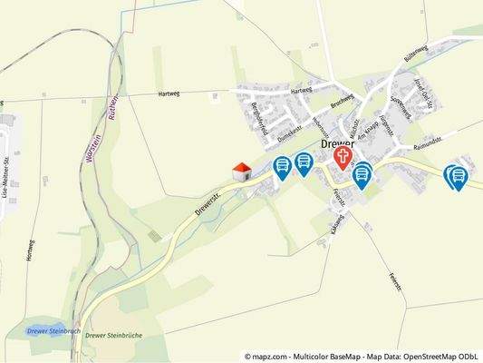 Geolyzer Kartenausschnitt