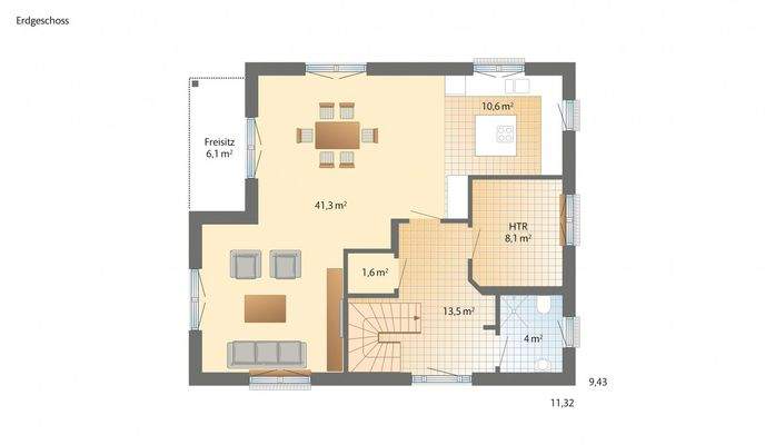 Grundriss EG