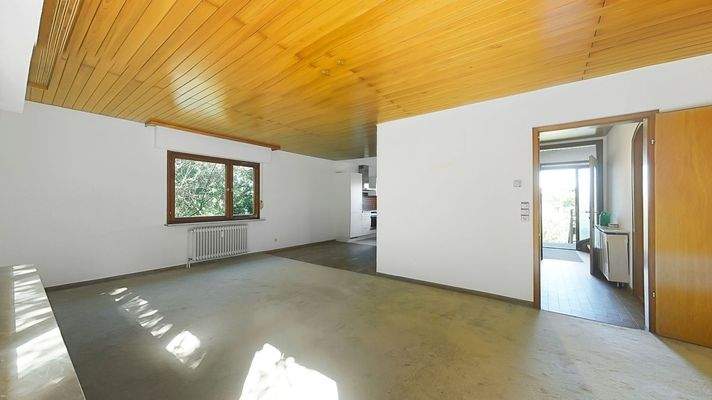 Wohn-Esszimmer EG Ansicht 1