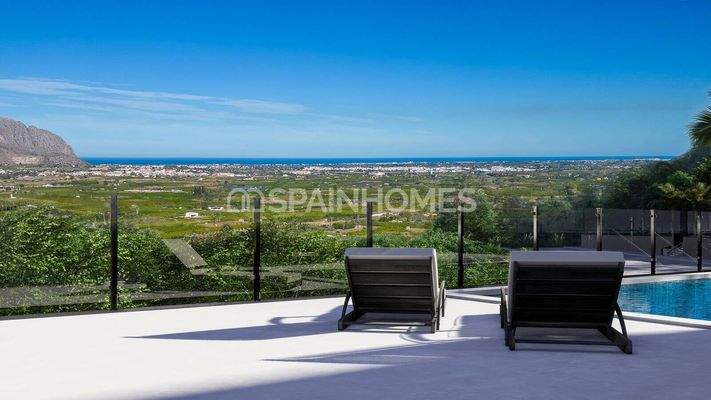 Sea View Villas with Pools in Alicante Monte Solana