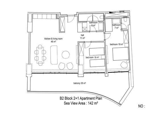 Properties in a Complex with Aquapark in Alanya Kargicak