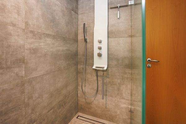 Offene Walk-In Dusche
