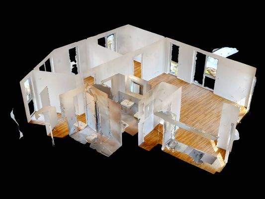 3D-Ansicht-Grundriss