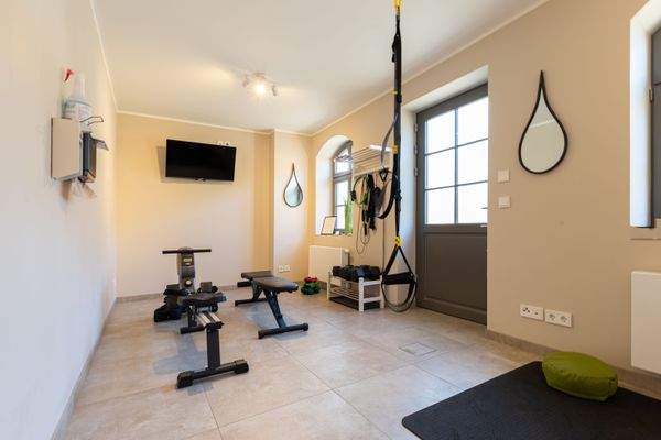 Der moderne Fitnessbereich