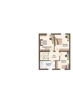 Grundriss Obergeschoss