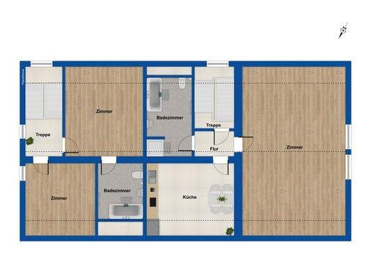 Grundriss Dachgeschoss