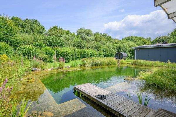 Garten mit Schwimmteich