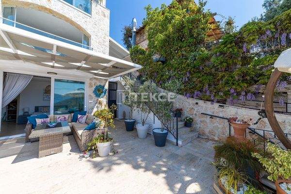 Spacious and Modern Villa with Panoramic Sea View in Kalkan Antalya