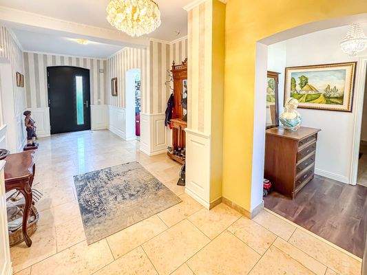 Der Flur im Erdgeschoss