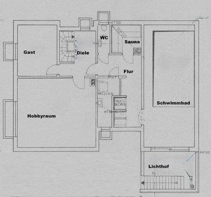 Grundriss Keller