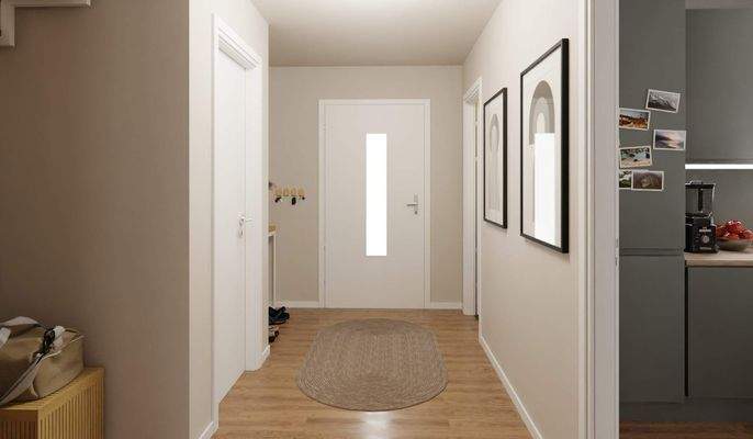 Großzügige  und einladende Diele