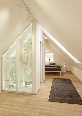 KSH Schlafzimmer Glasschrank