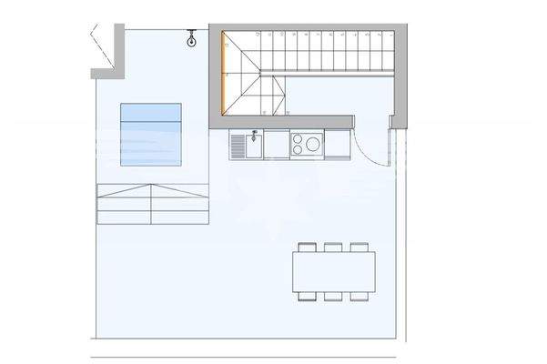 Grundriss Dachterrasse