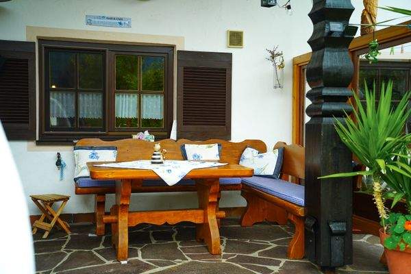 Überdachte Terrasse