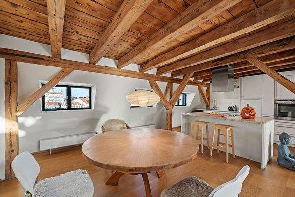 Essbereich und Küche