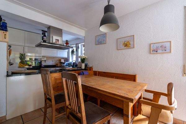 Essbereich bei Küche