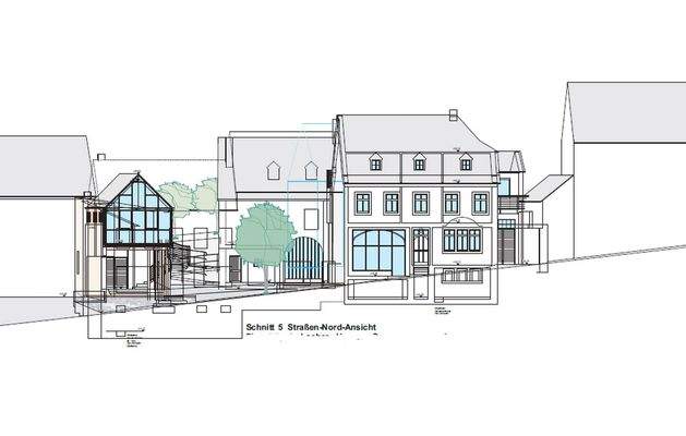 Straßenansicht Entwurf