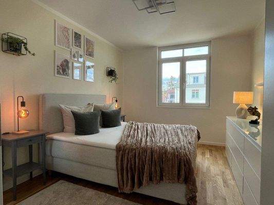 Musterhaus - Beispiel Schlafzimmer