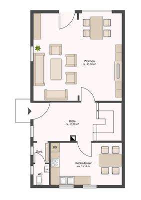 Grundriss Erdgeschoss