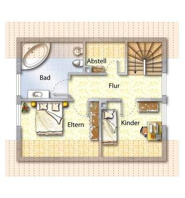 Grundriss Dachgeschoss