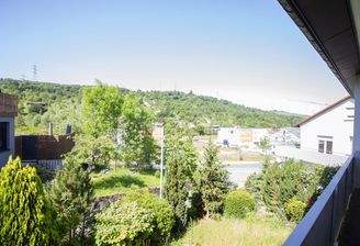 Ausblick Balkon