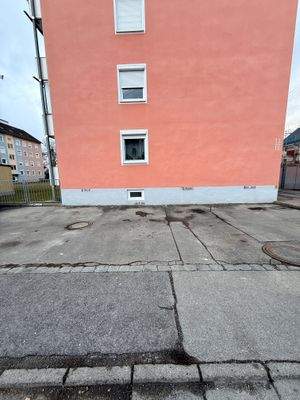 Stellplatz vor der Haustür