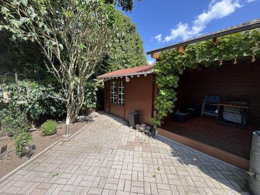 Überdachter Freisitz