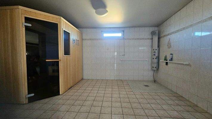 Badehaus mit Sauna
