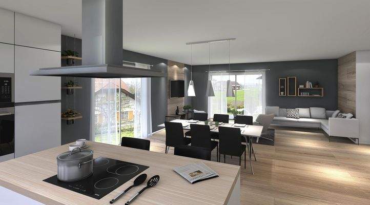 Wohn- und Essbereich 1.6