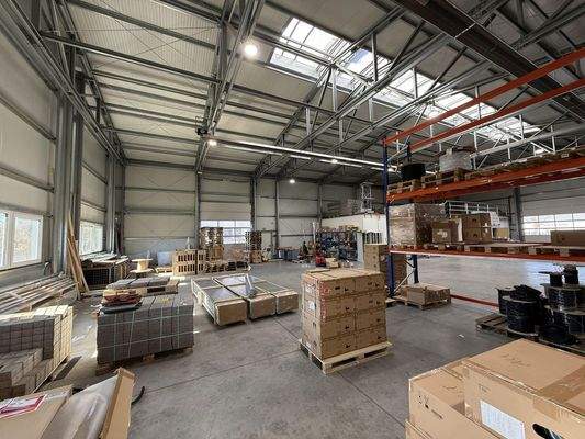 Blick Richtung Seitentor