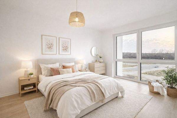 Schlafzimmer digitales HomeStaging