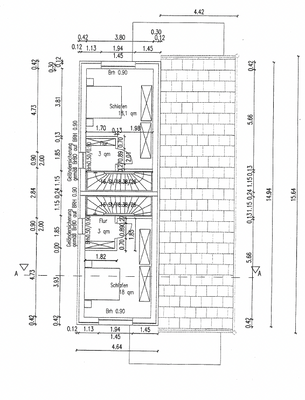 Grundriss Gartenhaus OG