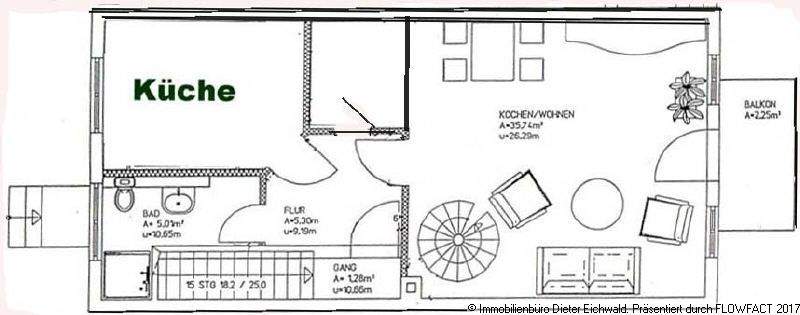 Grundriss Obergeschoß