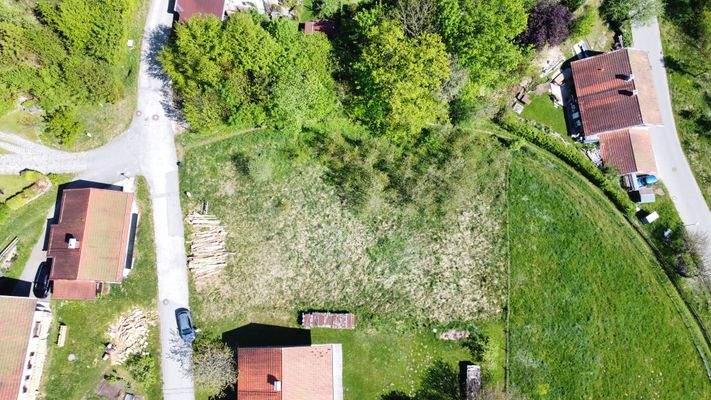 Drohnenaufnahme Baugrund