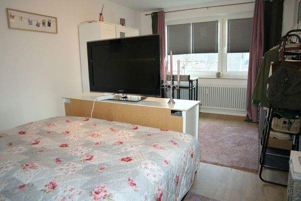 Geräumiges Schlafzimmer ...