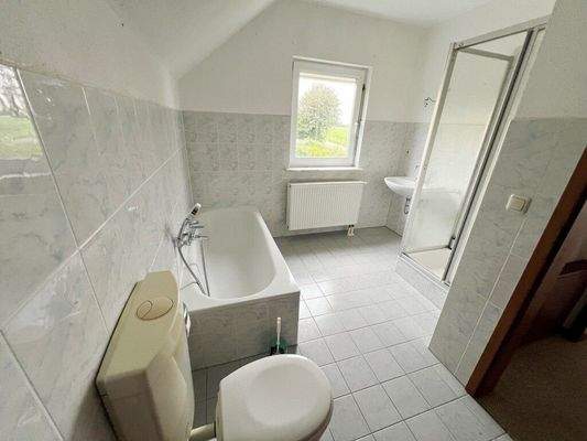 Tageslichtbad mit Dusche & Badewanne