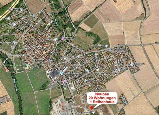 Elfershausen - Neubauprojekt - LAGE