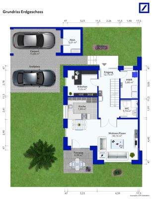 Grundriss Erdgeschoss