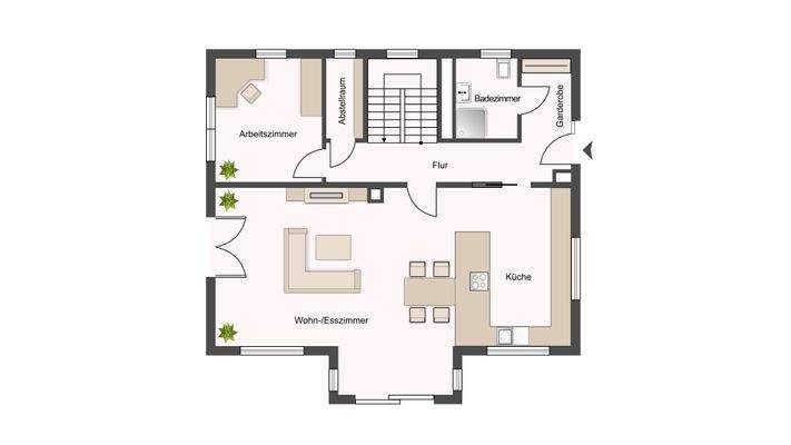 Grundriss Erdgeschoss