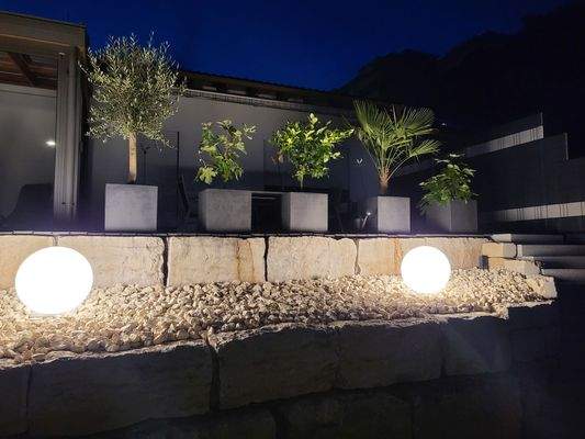 Beleuchtung am Abend 