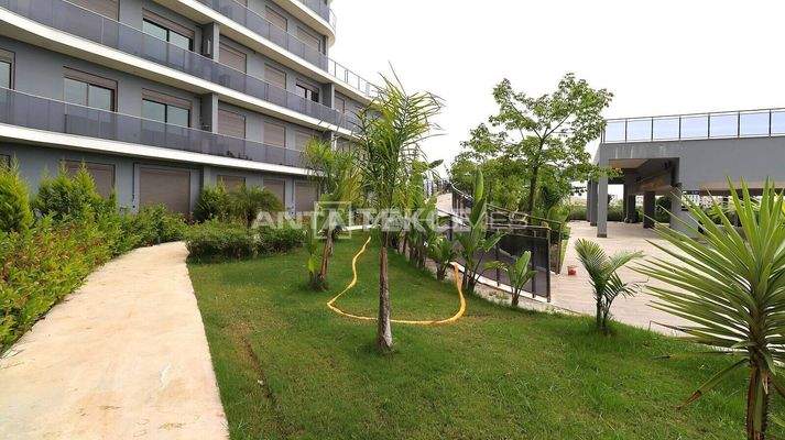 Apartments with Large Gardens and Terraces in Antalya Aksu