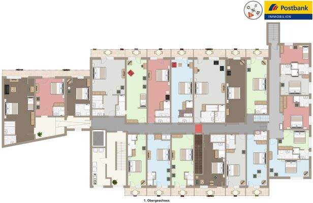 Grundriss 1. Obergeschoss