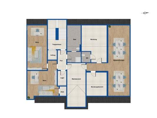 Grundriss Dachgeschoss