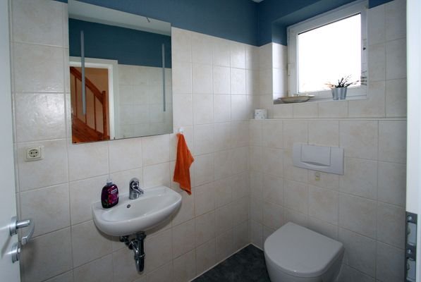 Gäste WC im Erdgeschoß