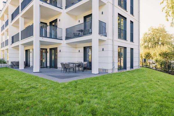 Musterwohnung Terrasse