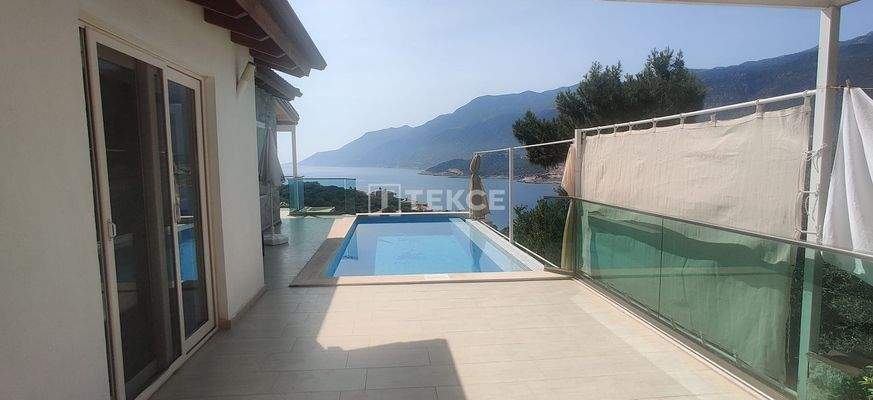 Furnished 2-Bedroom Villas for Investment in Antalya Kaş