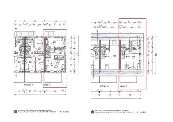 Grundrisse OG und DG